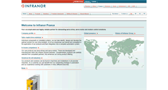 Desktop Screenshot of fr.infranor.com